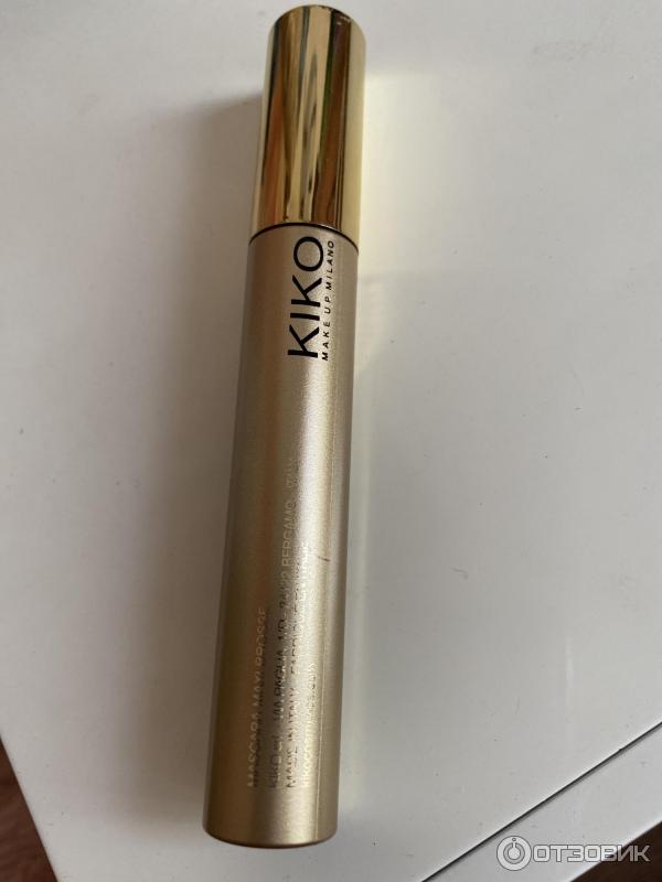 Тушь для ресниц Kiko Luxurious Lashes Maxi Brush Mascara фото