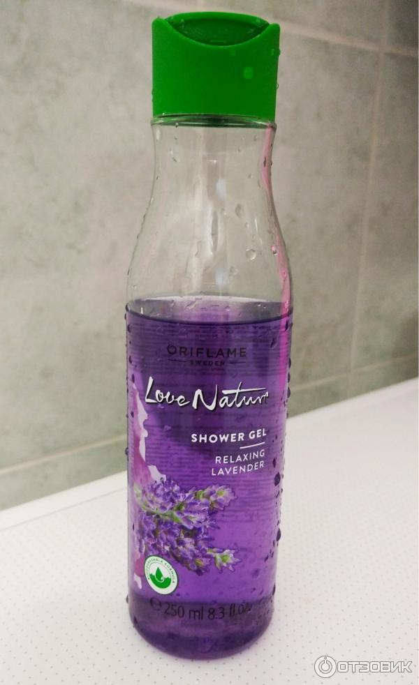 Гель для душа Oriflame Love Nature Relaxing Lavender фото