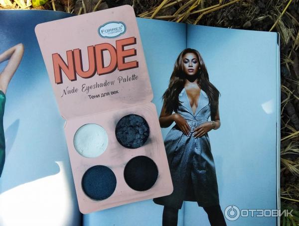 Тени для век Farres cosmetics Nude eyeshadow pallete фото