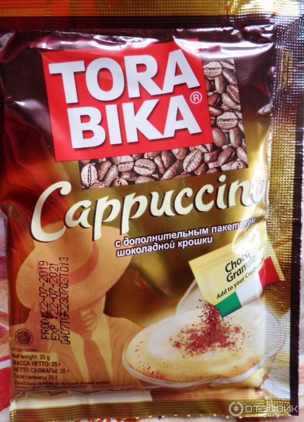 Cappuccino с дополнительным пакетиком шоколадной крошки TORA BIKA фото