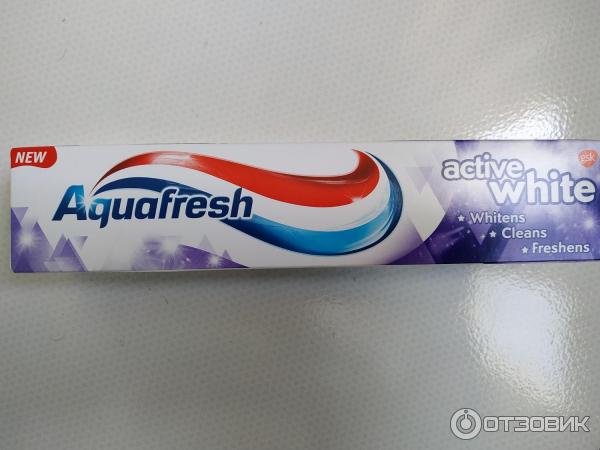 Зубная паста Aquafresh Active White фото