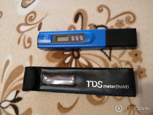 Прибор для определения температуры и жесткости воды Aliexpress TDS метр TDS-3 фото