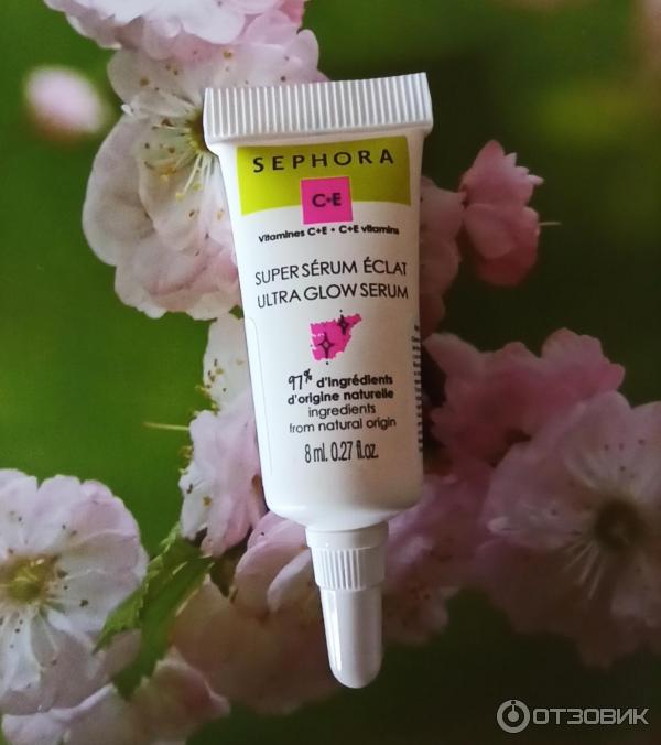 Сыворотка для лица Sephora Ultra Glow Serum Витамин С+Е фото