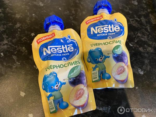 Детское пюре Nestle фото