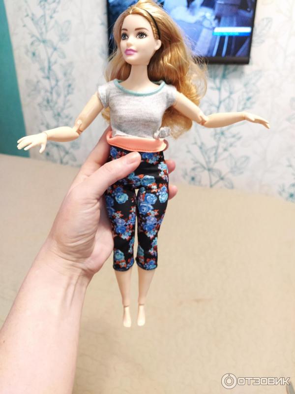 Кукла Barbie Mattel Безграничные движения Пышка фото