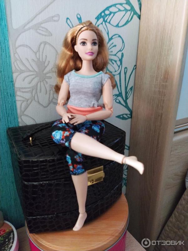 Кукла Barbie Mattel Безграничные движения Пышка фото