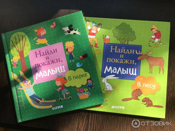 Серия книг Найди и покажи, малыш - издательство Clever фото