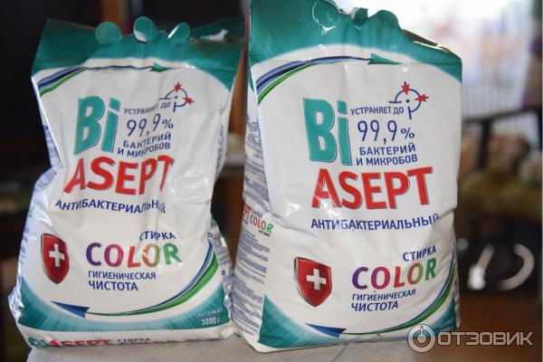 Стиральный порошок BiAsept Color