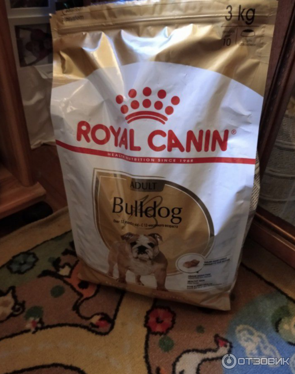 Сухой корм для взрослых собак Royal Canin Bulldog 24 Adult фото