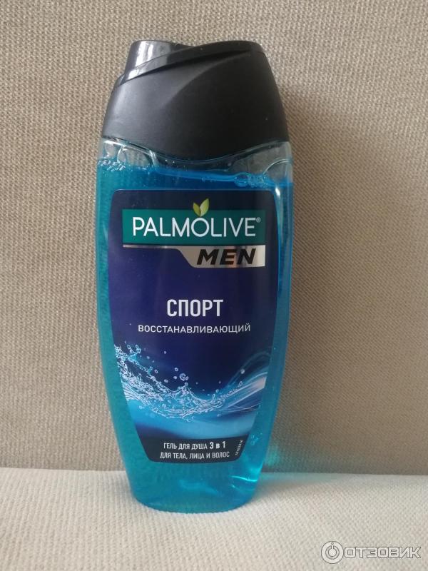 Гель для душа Palmolive Men Спорт восстанавливающий 3 в 1