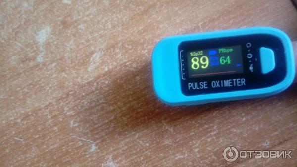 Пульсоксиметр Fingertip Pulse Oximeter F169 фото