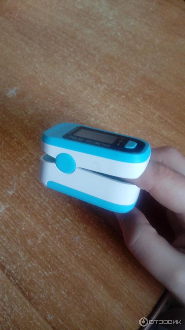 Пульсоксиметр Fingertip Pulse Oximeter F169 фото