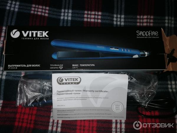 Выпрямитель для волос Vitek VT-2315 фото