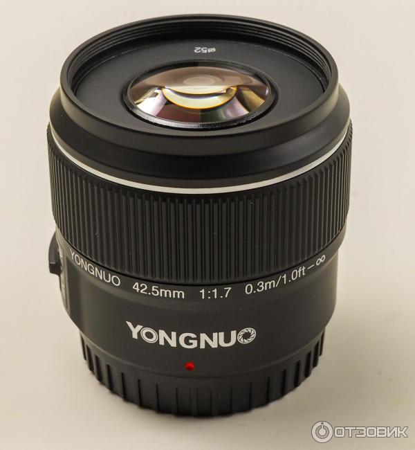 Объектив Yongnuo YN 42.5mm F1.7 Micro 4/3 фото