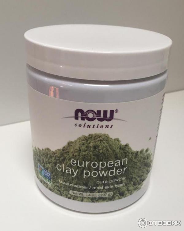 Глина Now Foods Solutions European Clay Powder фото