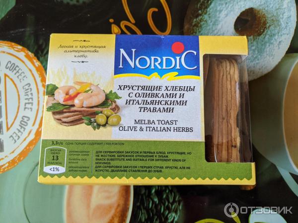 Хлебцы хрустящие Nordic фото