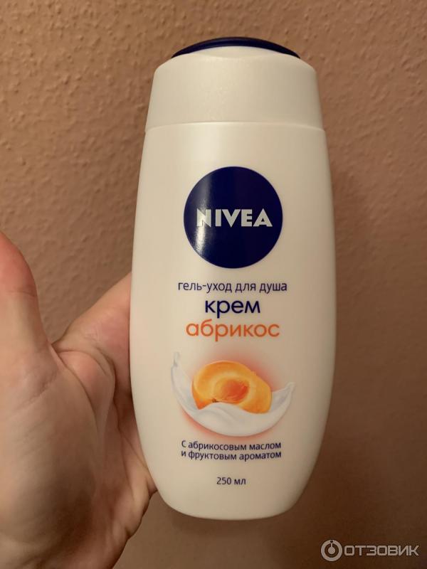 Гель-крем для душа Nivea Крем абрикос фото