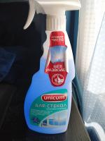 Средство для мытья стекол, пластика и зеркал Unicum фото
