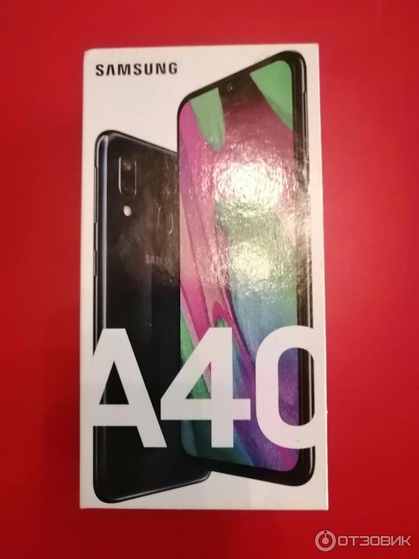 Смартфон Samsung Galaxy A40 фото