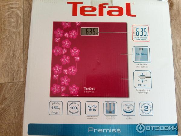 Весы напольные Tefal Premiss фото