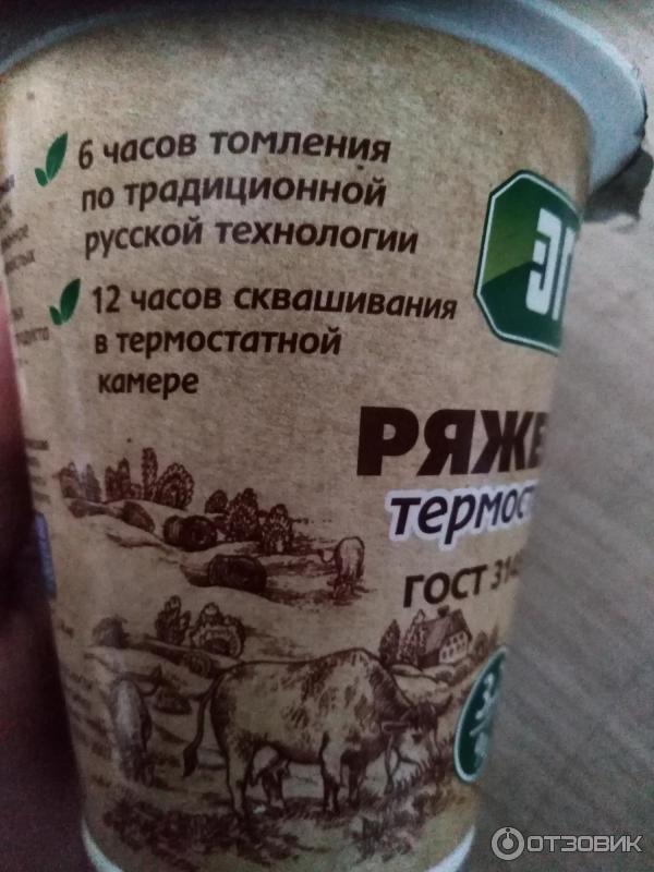 Ряженка Эго Vital Product термостатная фото