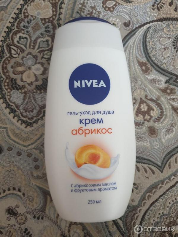 Гель-крем для душа Nivea Крем абрикос фото