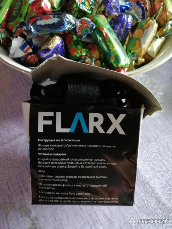 Налобный светодиодный фонарь Flarx фото