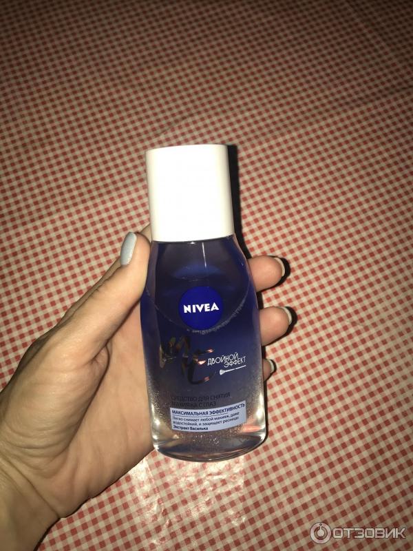 Средство для удаления макияжа с глаз Nivea Двойной эффект фото