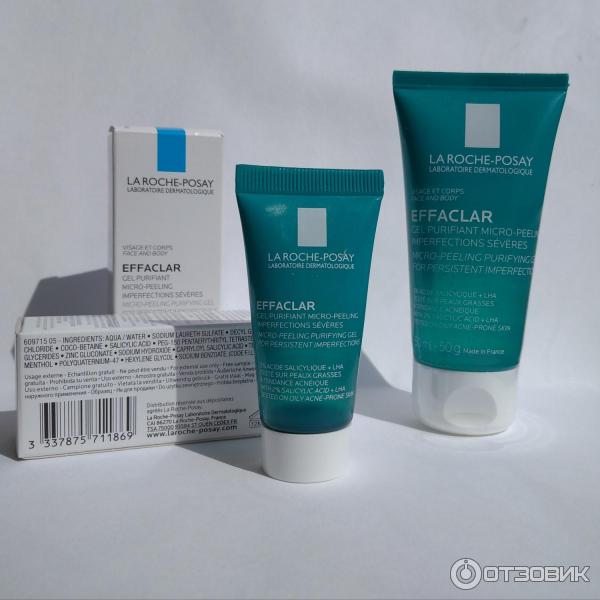 Микроотшелушивающий очищающий гель La Roche-Posay Effaclar фото