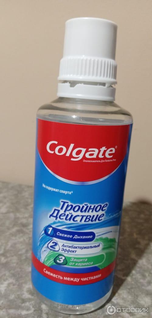 Ополаскиватель для полости рта Colgate Тройное действие фото