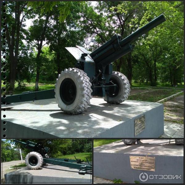 Часть мемориала.
