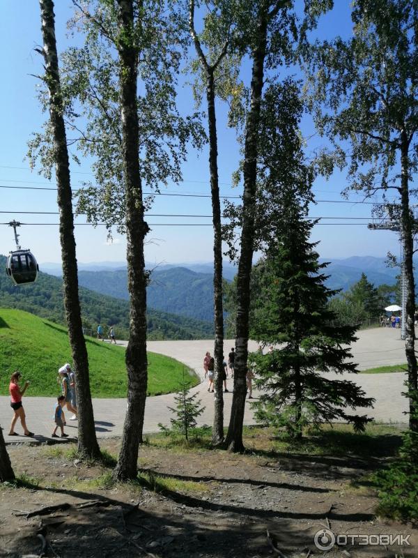 Гондольная канатная дорога Манжерок (Россия, Республика Алтай) фото