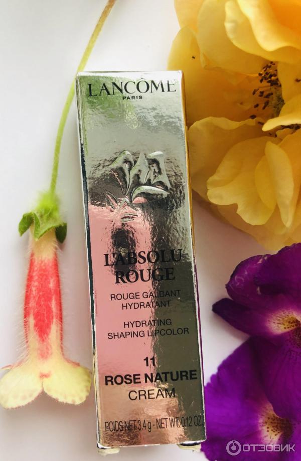 Помада Lancome L’absolu Rouge Nature Cream фото