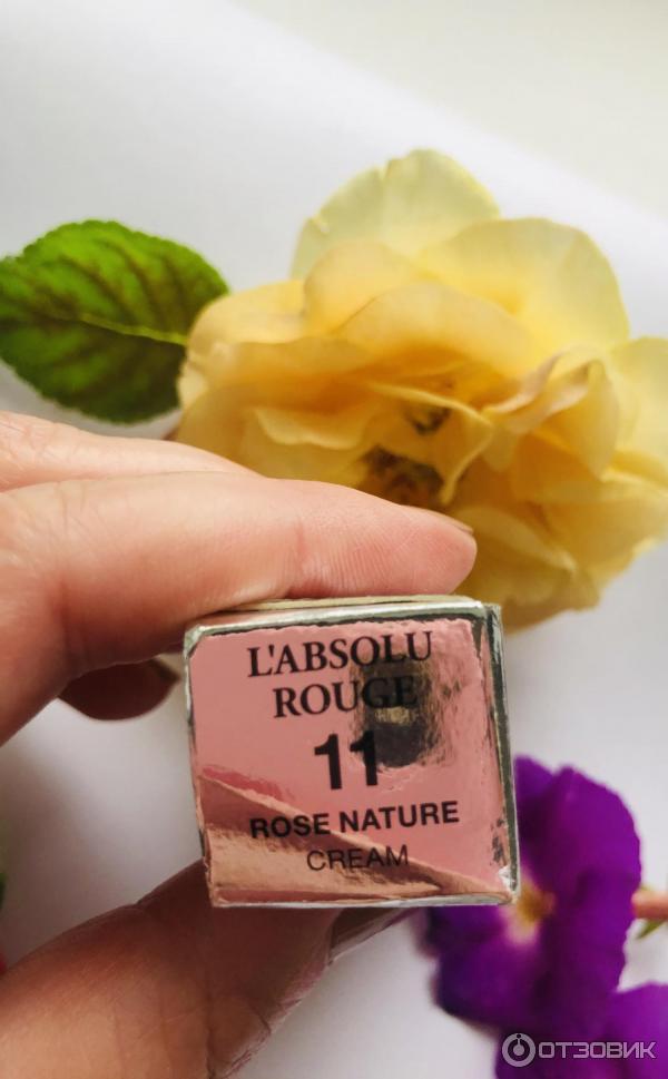 Помада Lancome L’absolu Rouge Nature Cream фото