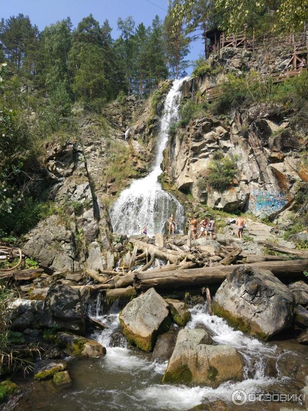 Камышлинский водопад (Россия, Алтай) фото