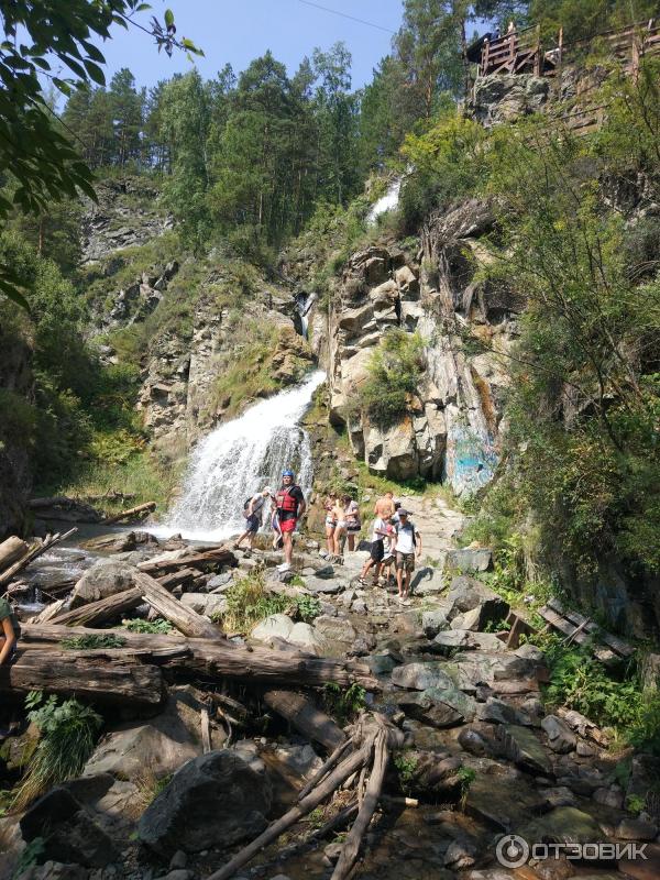 Камышлинский водопад (Россия, Алтай) фото