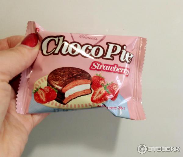 Печенье Lotte Choco Pie фото