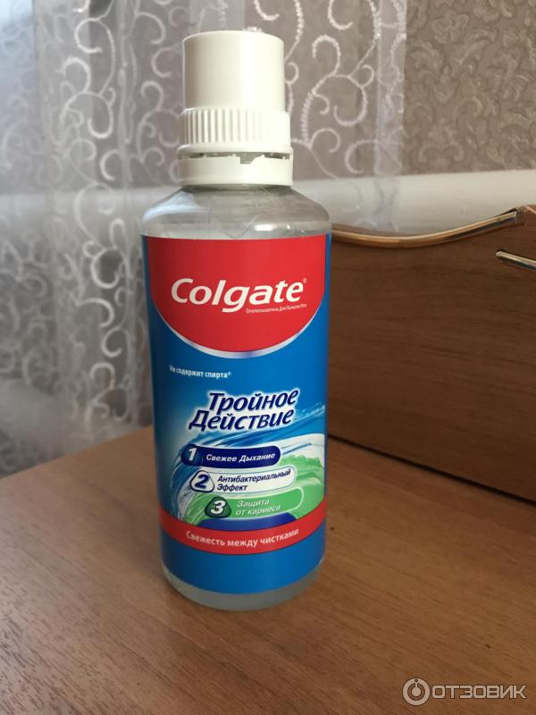 Ополаскиватель для полости рта Colgate Тройное действие фото