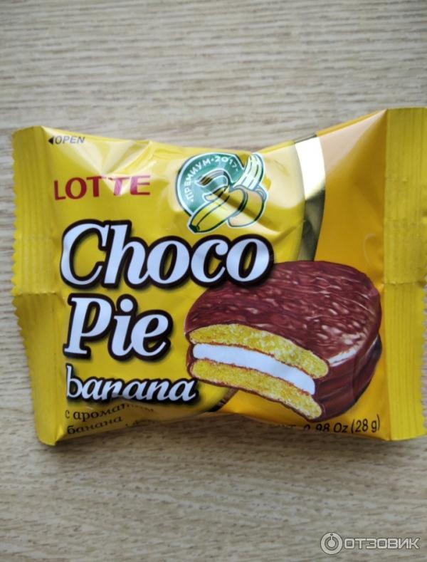 Печенье Lotte Choco Pie фото