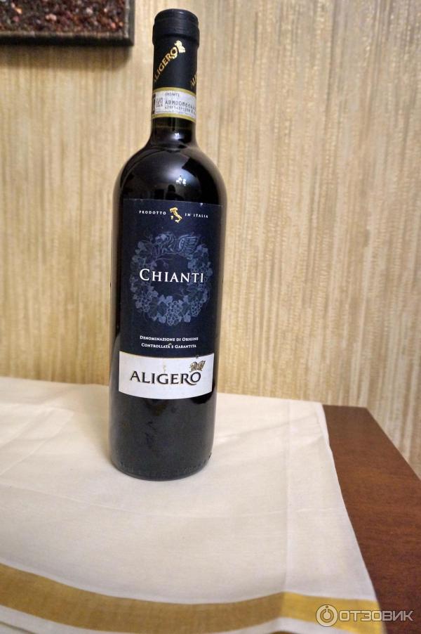 Вино красное сухое Chianti Aligero фото