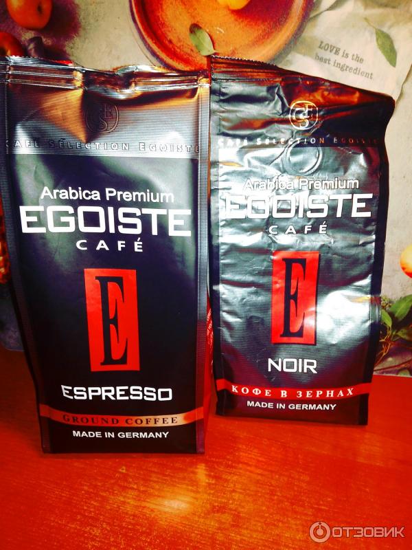 Кофе молотый Egoiste Arabica Premium Esspresso фото