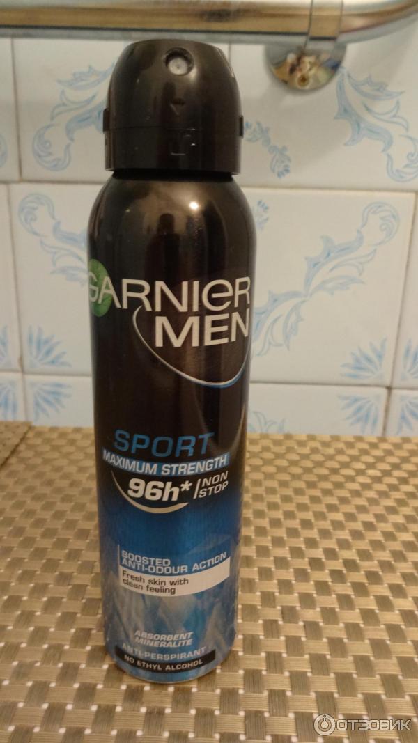 Дезодорант-антиперспирант Garnier Mineral Men 96H Sport фото