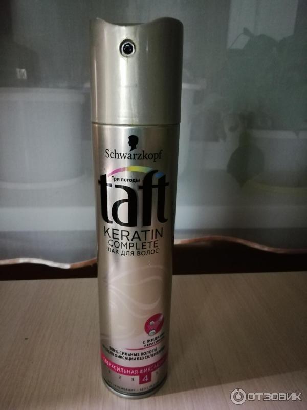 Лак для волос Taft Keratin Complete фото