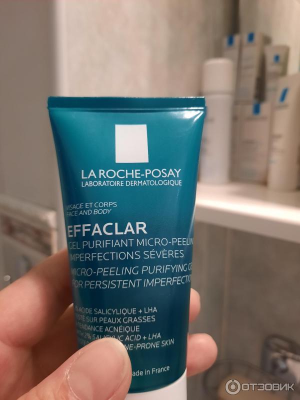 Микроотшелушивающий очищающий гель La Roche-Posay Effaclar фото