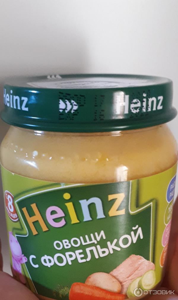 Детское пюре Heinz фото