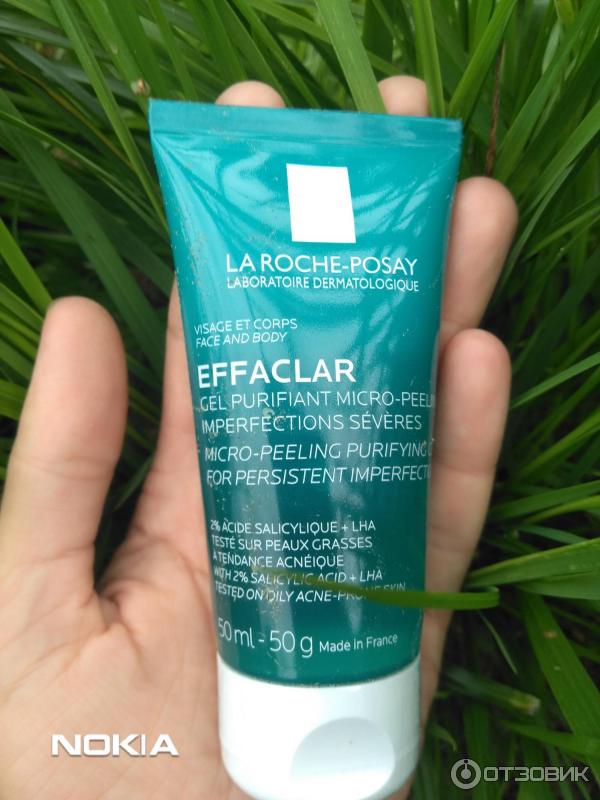 Микроотшелушивающий очищающий гель La Roche-Posay Effaclar фото