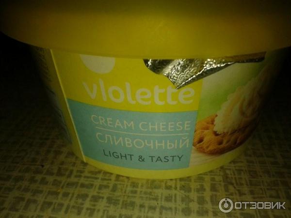 Сыр творожный Violette Сливочный фото