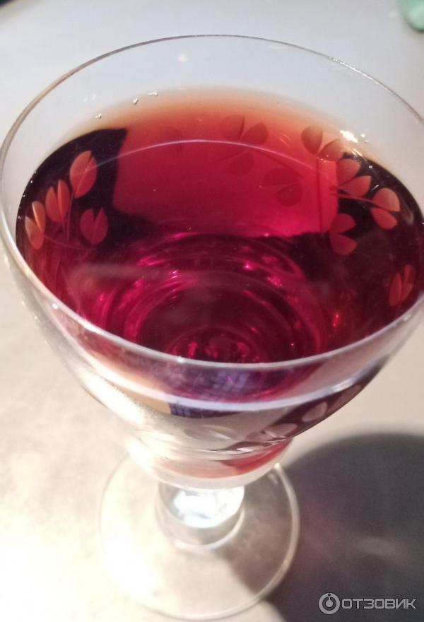 Отзыв о Вино столовое полусладкое красное Wine Guide "Крымское вино ...
