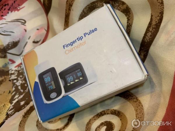 Пульсоксиметр Fingertip Pulse Oximeter AB-80 фото