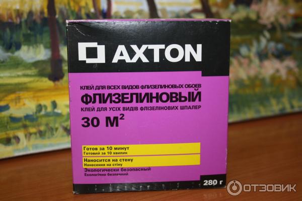 Клей обойный Axton флизелиновый фото